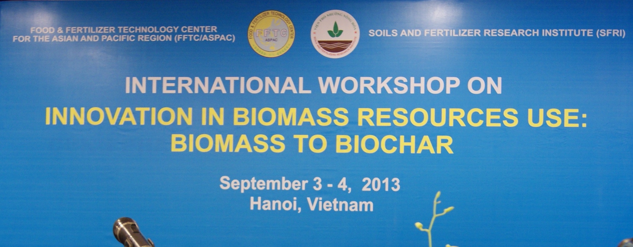 Hội thảo Quốc tế về Than sinh học (Biochar)