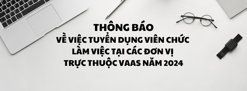 THÔNG BÁO TUYỂN DỤNG VIÊN CHỨC 2024