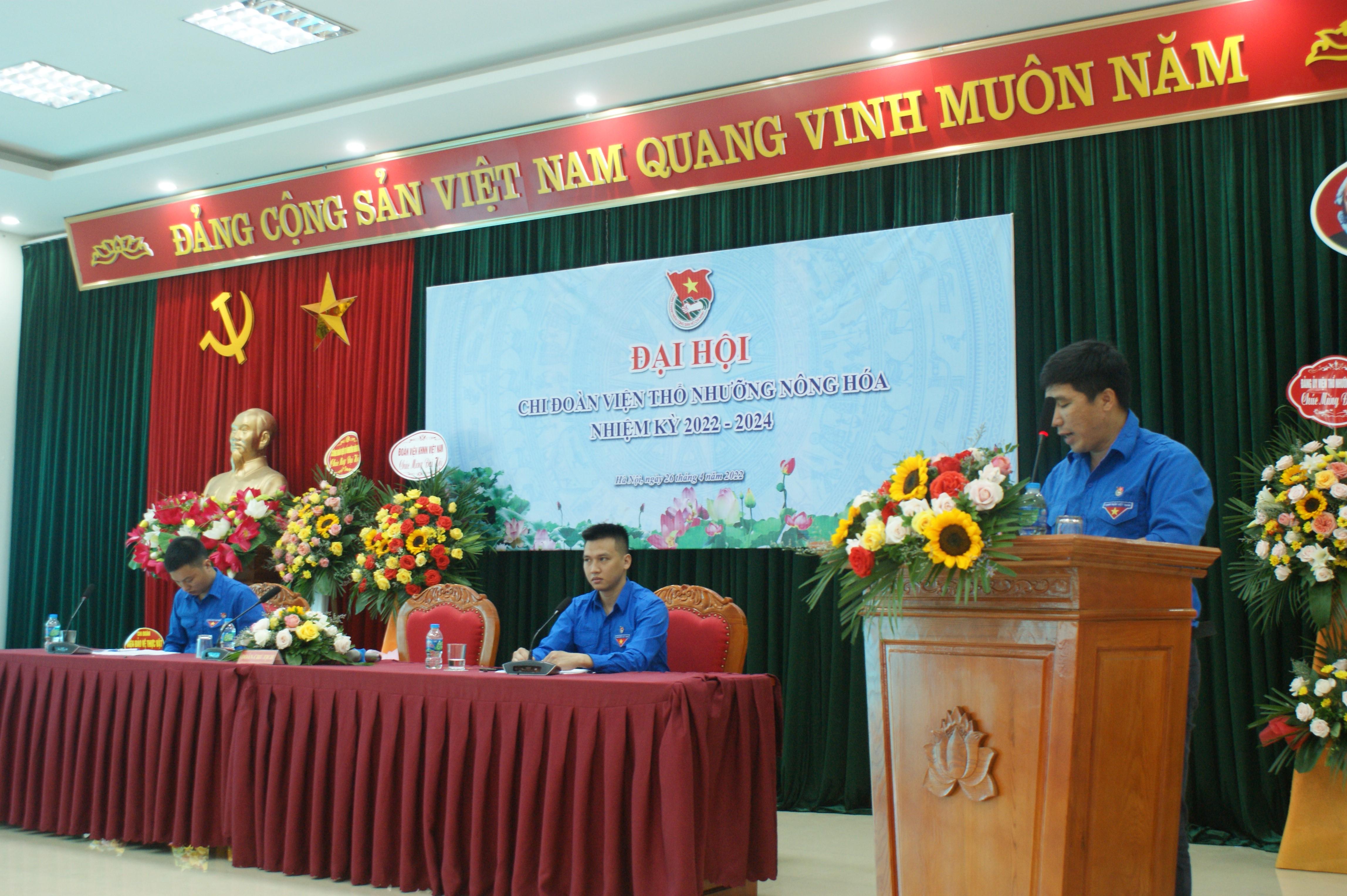 Đại hội đại biểu Chi Đoàn TNCS Hồ Chí Minh Viện Thổ nhưỡng Nông hóa nhiệm kỳ 2022-2024