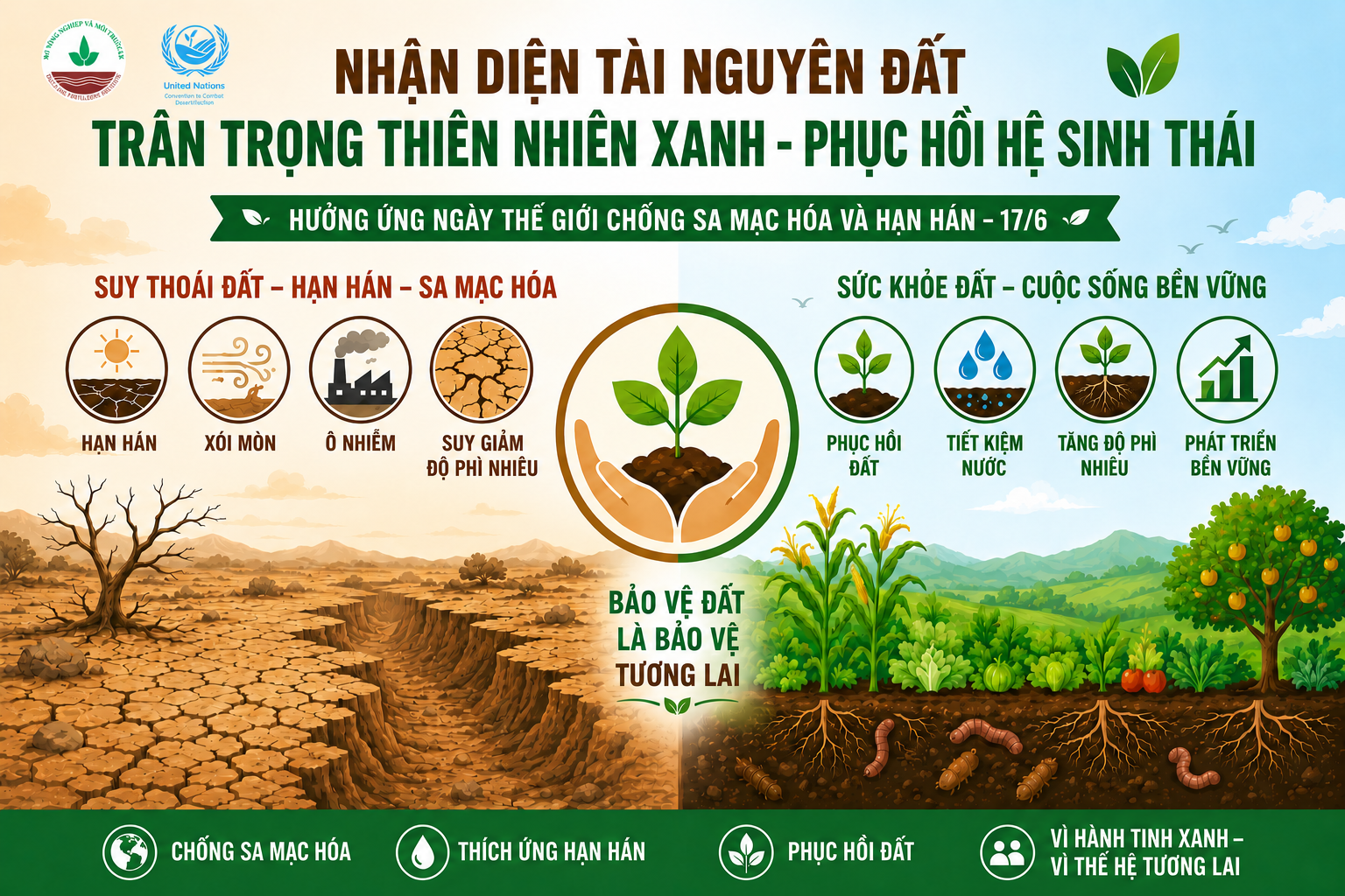 Hưởng ứng Ngày Thế giới chống sa mạc hóa và hạn hán - 17/6