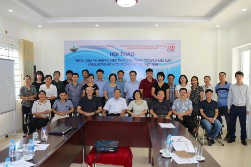 Hội thảo “Triển vọng và những kiến thức cần thiết trong nâng cao hàm lượng hữu cơ trong đất tại Việt Nam"