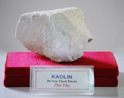 Kaolin, hệ tầng Thạch Khoán, Phú Thọ