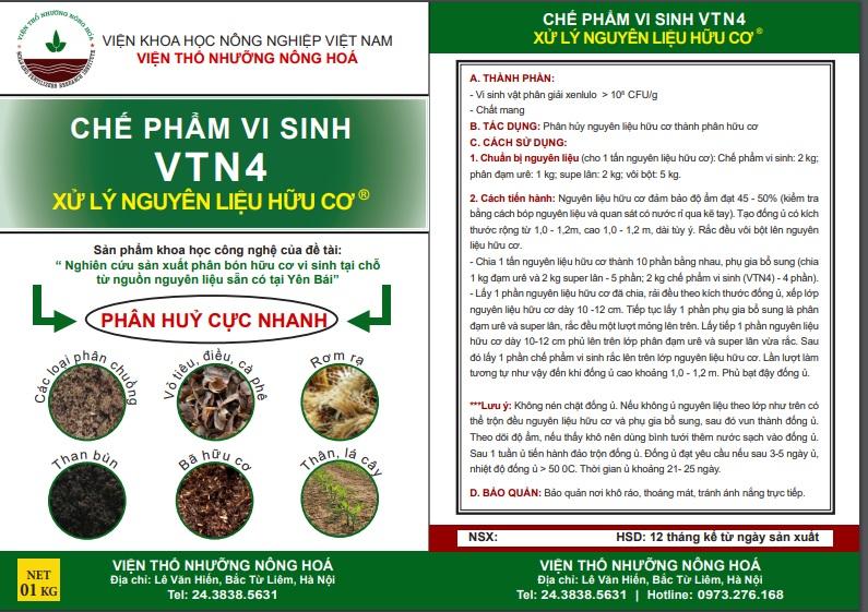 Chế phẩm vi sinh VTN4